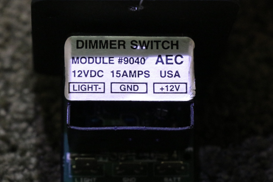 USED MOTORHOME 9040 DIMMER SWITCH FOR SALE RV Components 