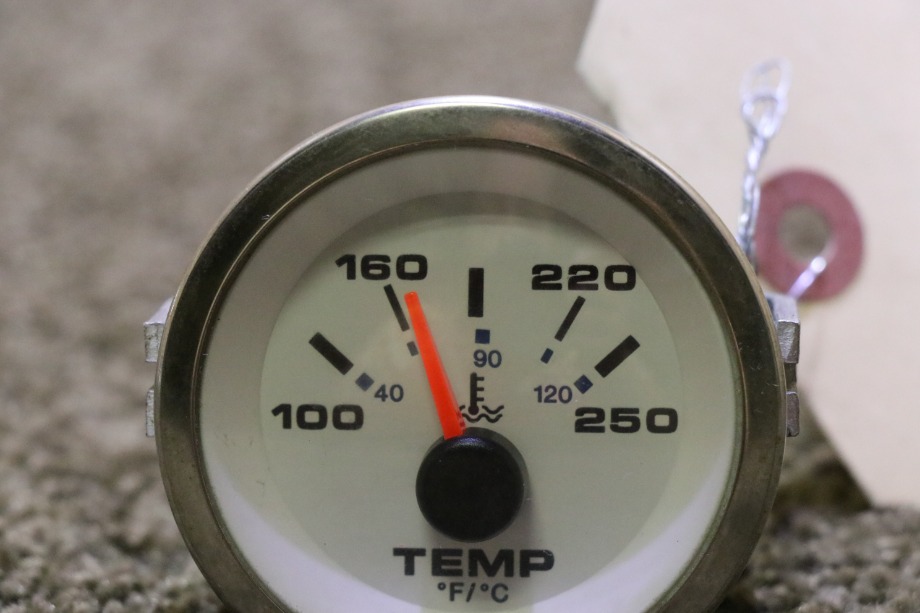USED COOLANT TEMP 65463 DASH GAUGE RV/MOTORHOME PARTS FOR SALE RV Components 