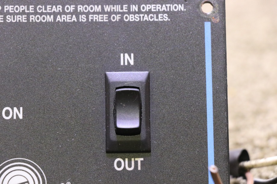 USED POWER GEAR 530052 ROOM SLIDE OUT KEY & SWITCH PANEL RV/MOTORHOME PARTS FOR SALE RV Components 