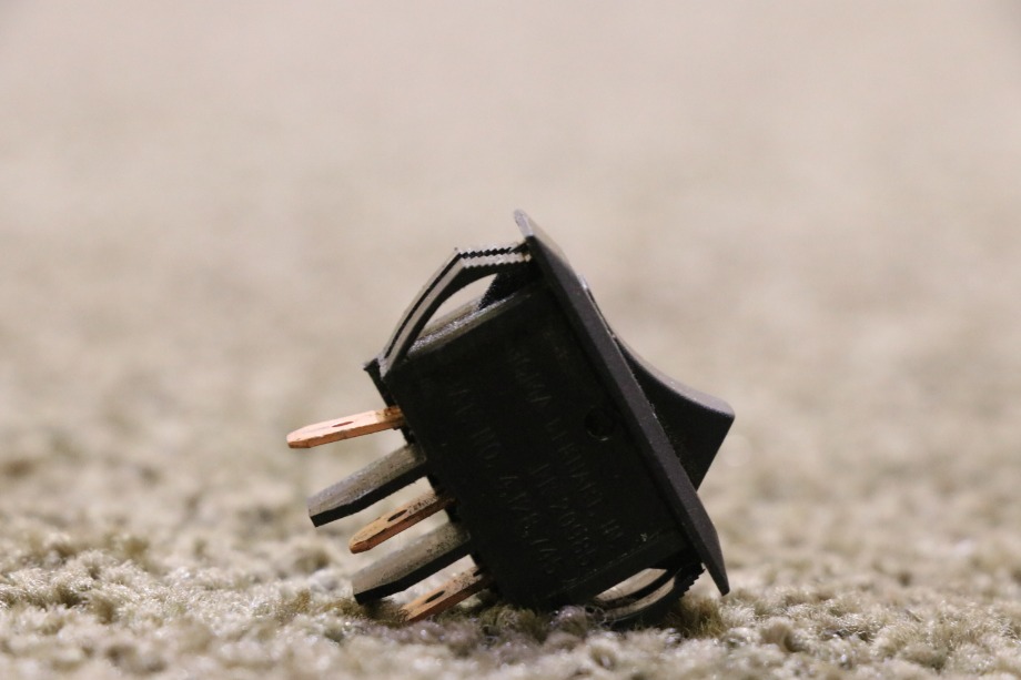 USED SMALL BLACK ROCKER SWITCH RV PARTS FOR SALE RV Components 