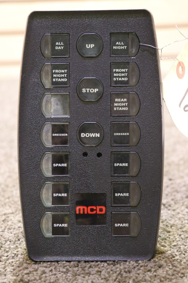 USED RV ELECTRIC MCD PUSH BUTTON SWITCH PANEL FOR SALE RV Components 