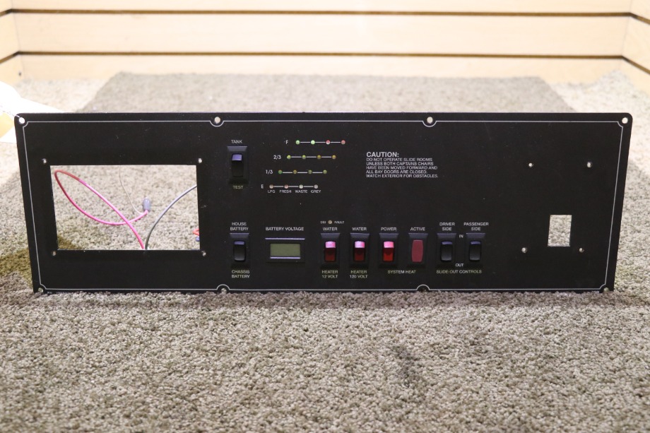 USED TANK MONITOR & SWITCH PANEL RV/MOTORHOME PARTS FOR SALE RV Components 