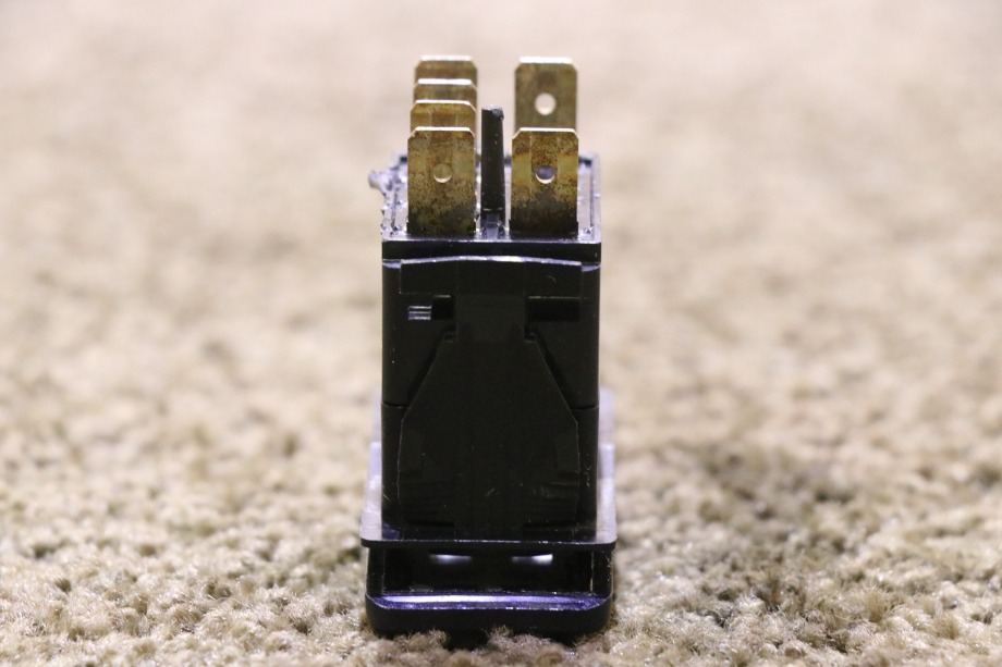 USED BLACK ROCKER DASH SWITCH V8D1 MOTORHOME PARTS FOR SALE RV Components 