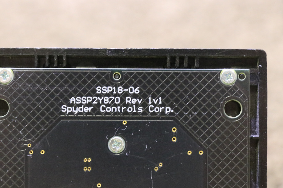 USED 6 SWITCH PANEL SSP18-06 / FF2621 RV/MOTORHOME PARTS FOR SALE RV Components 