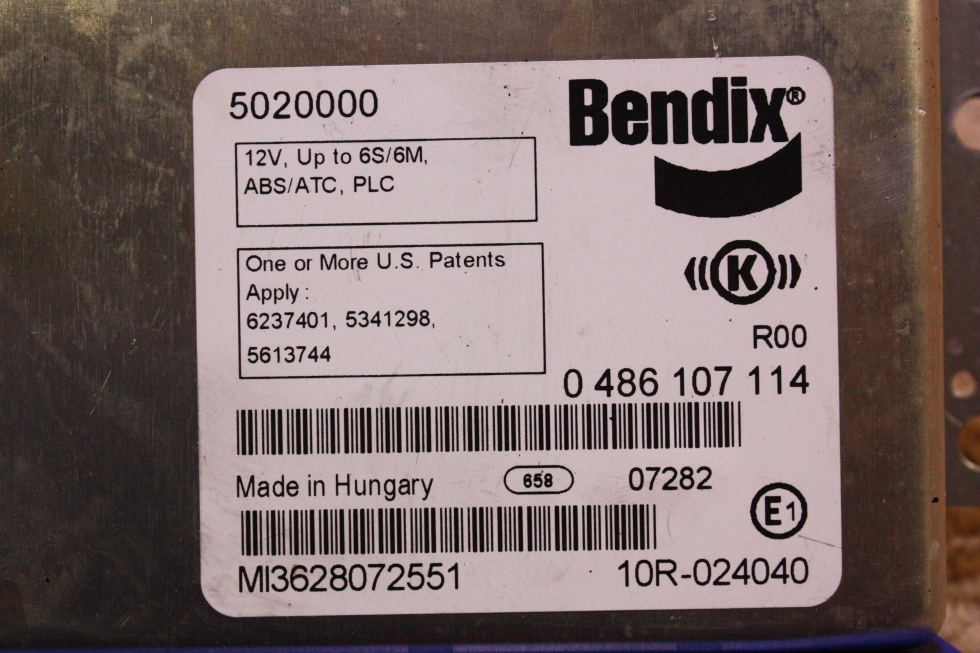 USED BENDIX ABS CONTROL BOARD FOR SALE RV Components 