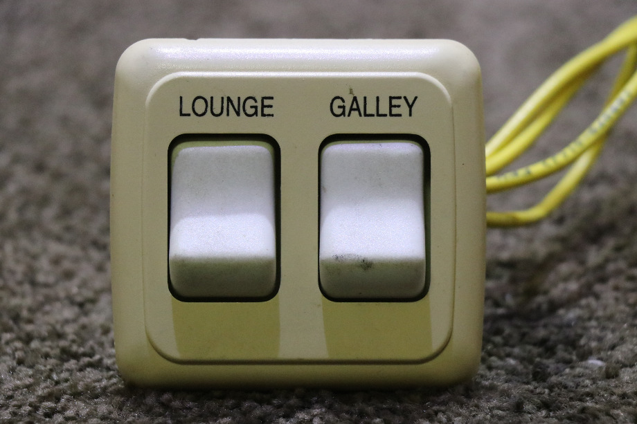 USED LOUNGE / GALLEY SWITCH PANEL RV PARTS FOR SALE RV Components 