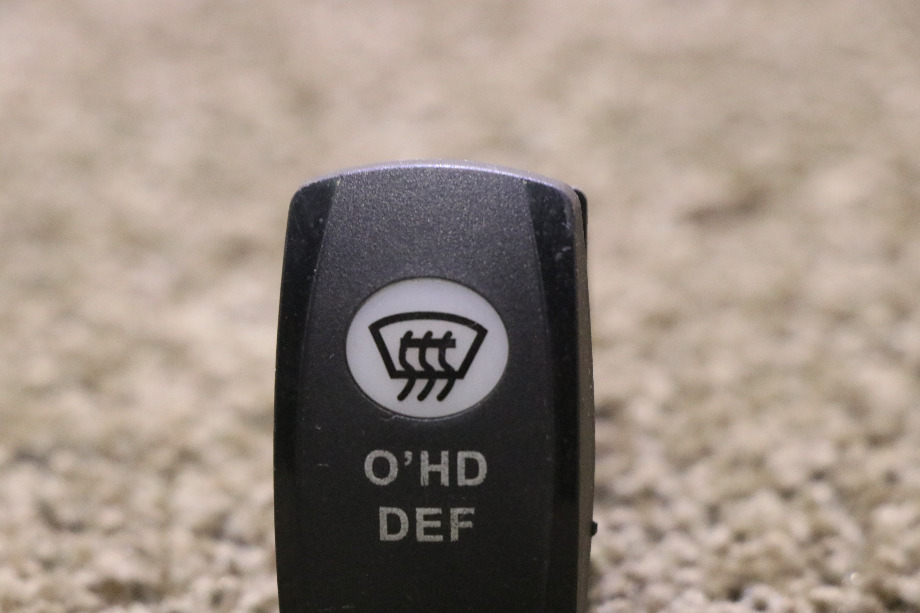 USED O'HD DEF DASH SWITCH V6D1 MOTORHOME PARTS FOR SALE RV Components 