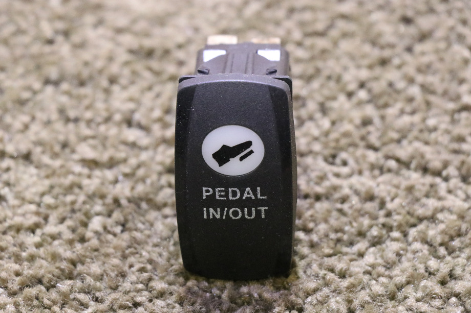 USED RV PEDAL IN / OUT VLD1 DASH SWITCH FOR SALE RV Components 