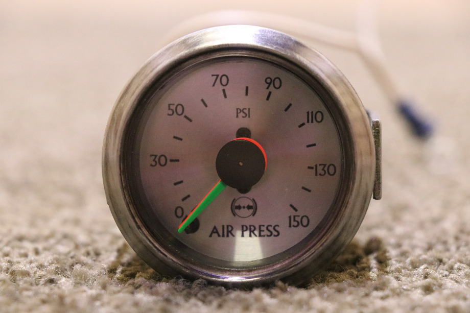 USED MOTORHOME AIR PRESS DASH GAUGE FOR SALE RV Components 