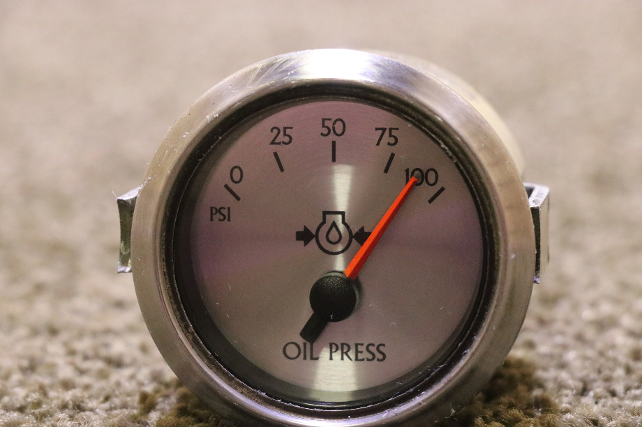 USED RV/MOTORHOME OIL PRESS DASH GAUGE FOR SALE RV Components 