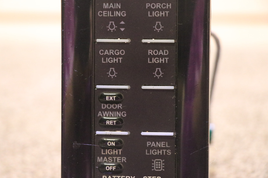 USED VIMAR PUSH BUTTON SWITCH PANEL 5038230 RV PARTS FOR SALE RV Components 