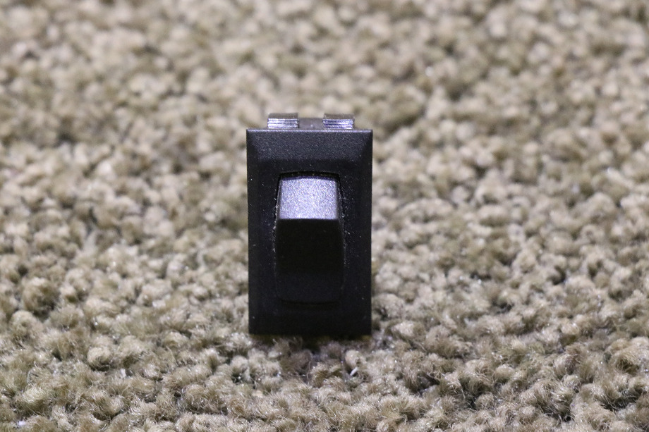 USED MOTORHOME SMALL BLACK ROCKER SWITCH FOR SALE RV Components 