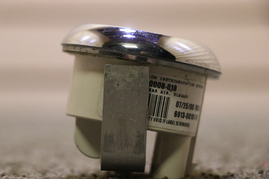 USED REAR AIR W22-00008-018 / 6913-00161-19 DASH GAUGE MOTORHOME PARTS FOR SALE RV Components 