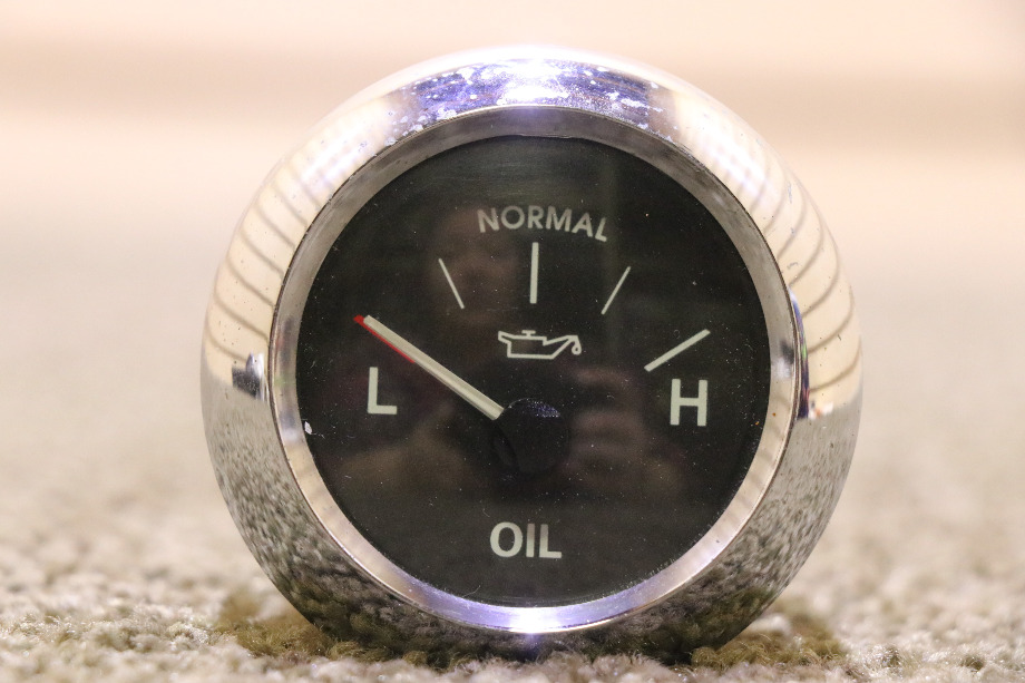 USED OIL PRESS DASH GAUGE W22-00005-006 / 6913-00049-19 RV/MOTORHOME PARTS FOR SALE RV Components 