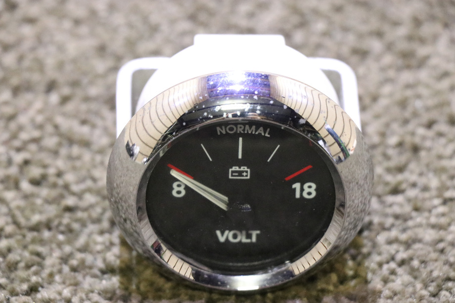 USED MOTORHOME VOLT W22-00007-008 / 6913-00051-19 DASH GAUGE FOR SALE RV Components 