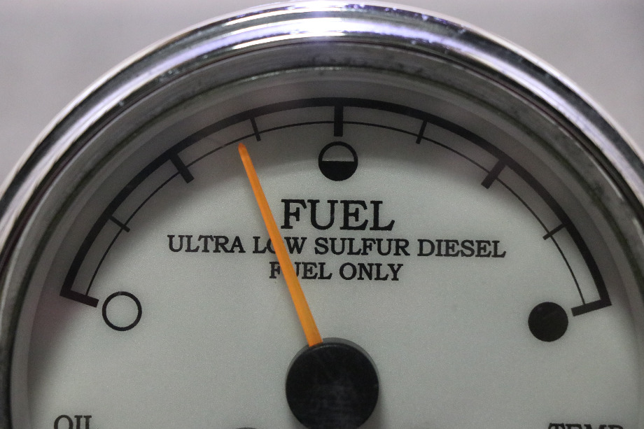 USED MOTORHOME 109210-A MONACO 3 IN 1 FUEL / OIL / TEMP DASH GAUGE FOR SALE RV Components 