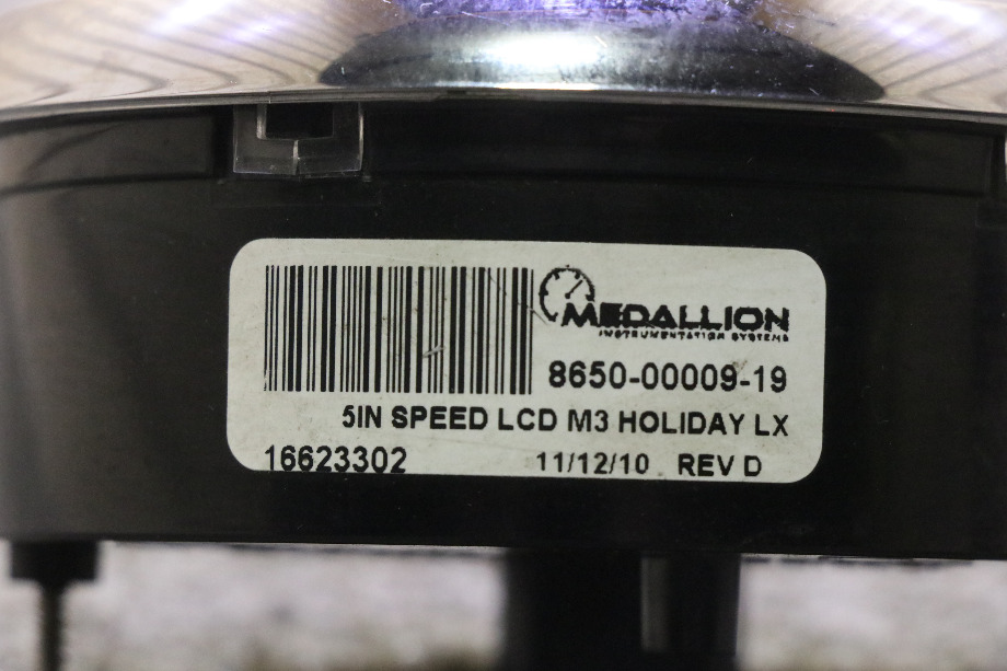 USED HOLIDAY RAMBLER SPEEDOMETER DASH GAUGE 8650-00009-19 RV PARTS FOR SALE RV Components 