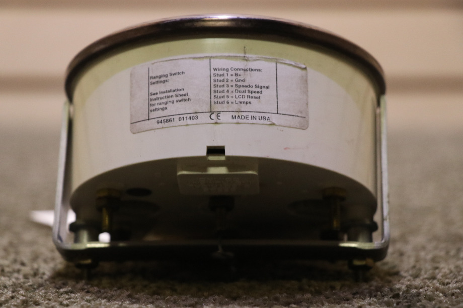 USED MOTORHOME SPEEDOMETER DASH GAUGE 945861 FOR SALE RV Components 
