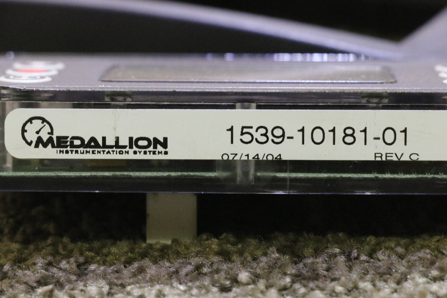 USED MEDALLION DASH DISPLAY PANEL 1539-10181-01 MOTORHOME PARTS FOR SALE RV Components 