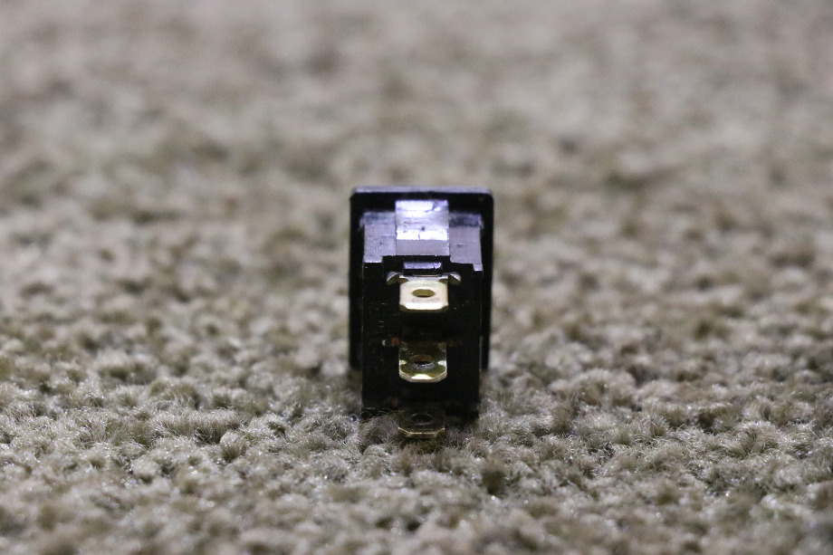 USED SMALL BLACK ROCKER SWITCH MOTORHOME PARTS FOR SALE RV Components 