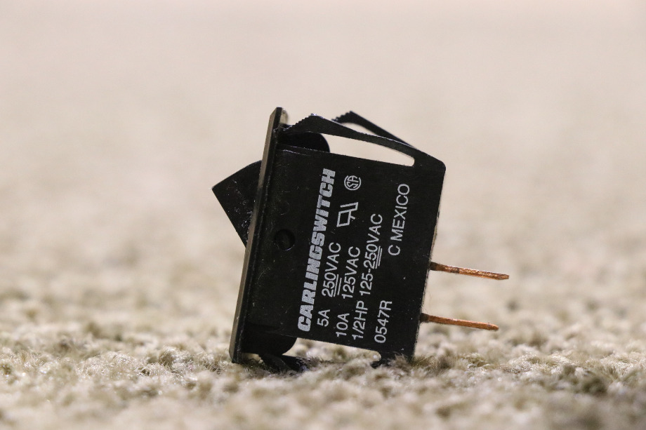 USED BLACK ROCKER SWITCH RV/MOTORHOME PARTS FOR SALE RV Components 