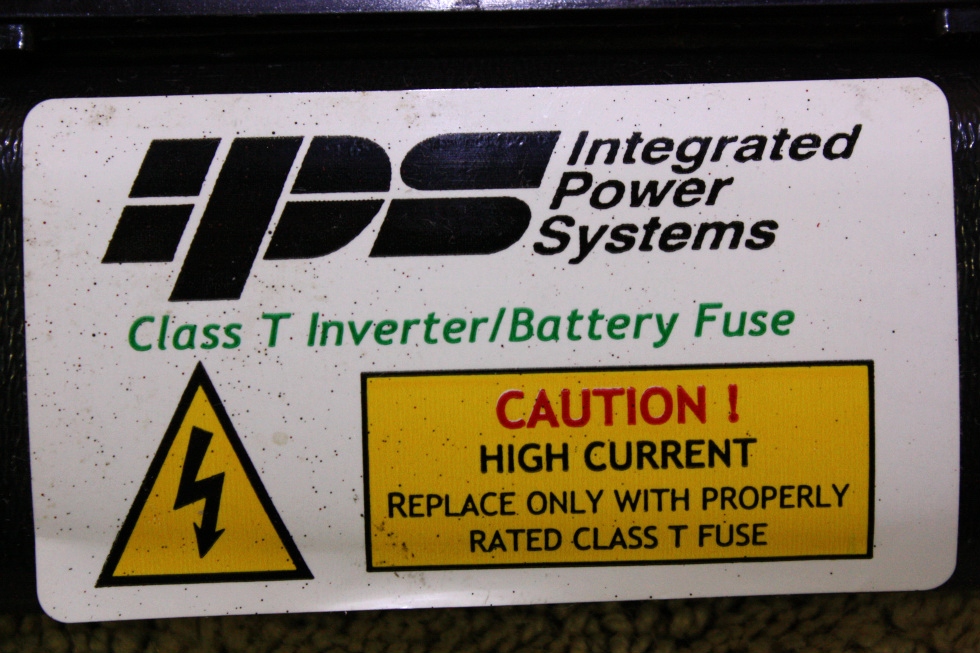 USED INTEGRATED POWER SYSTEMS INVERTER BATTERY FUSE FOR SALE RV Components 