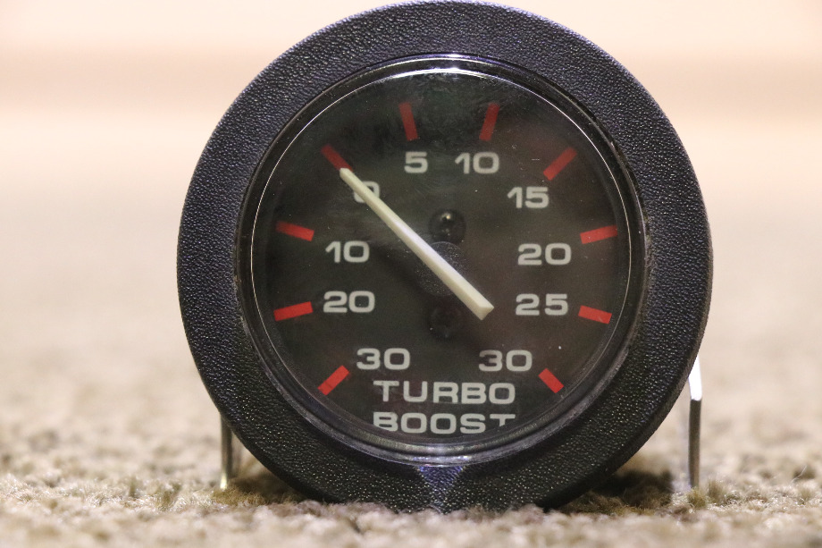USED 10411 TURBO BOOST DASH GAUGE RV/MOTORHOME PARTS FOR SALE RV Components 