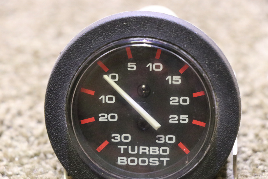 USED 10411 TURBO BOOST DASH GAUGE RV/MOTORHOME PARTS FOR SALE RV Components 