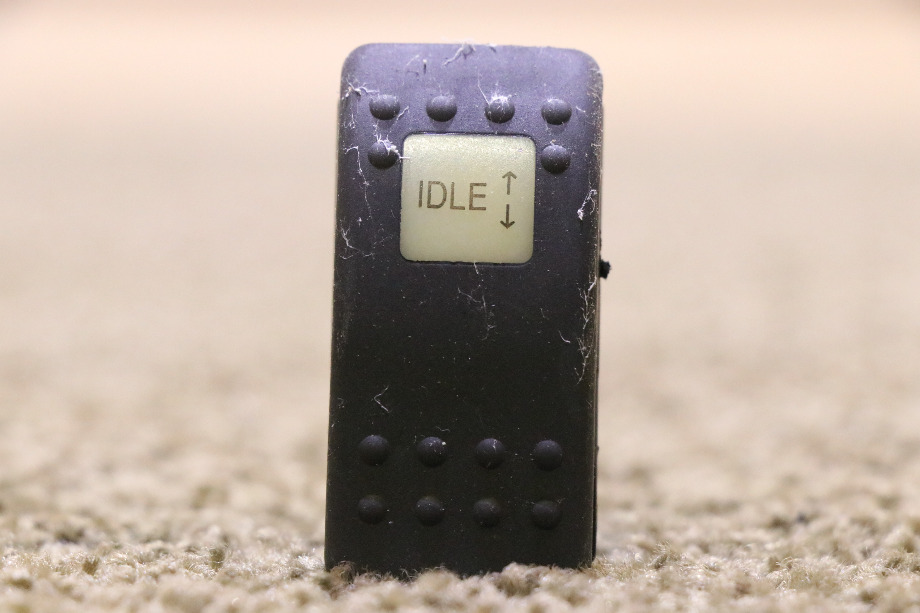 USED IDLE UP / DOWN VLD1 DASH SWITCH MOTORHOME PARTS FOR SALE RV Components 