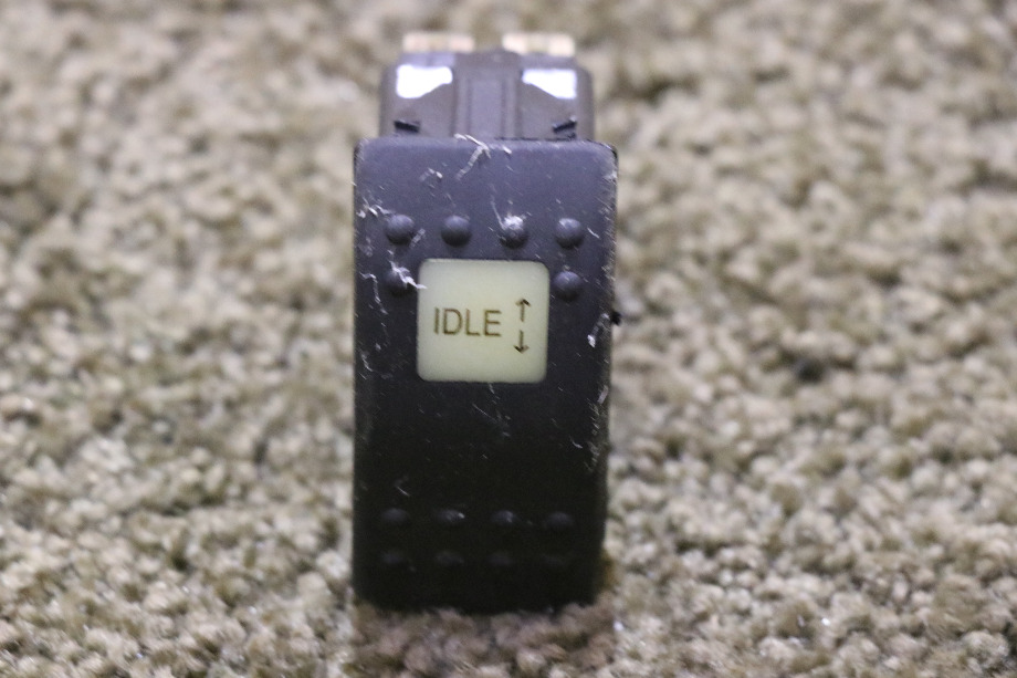 USED IDLE UP / DOWN VLD1 DASH SWITCH MOTORHOME PARTS FOR SALE RV Components 