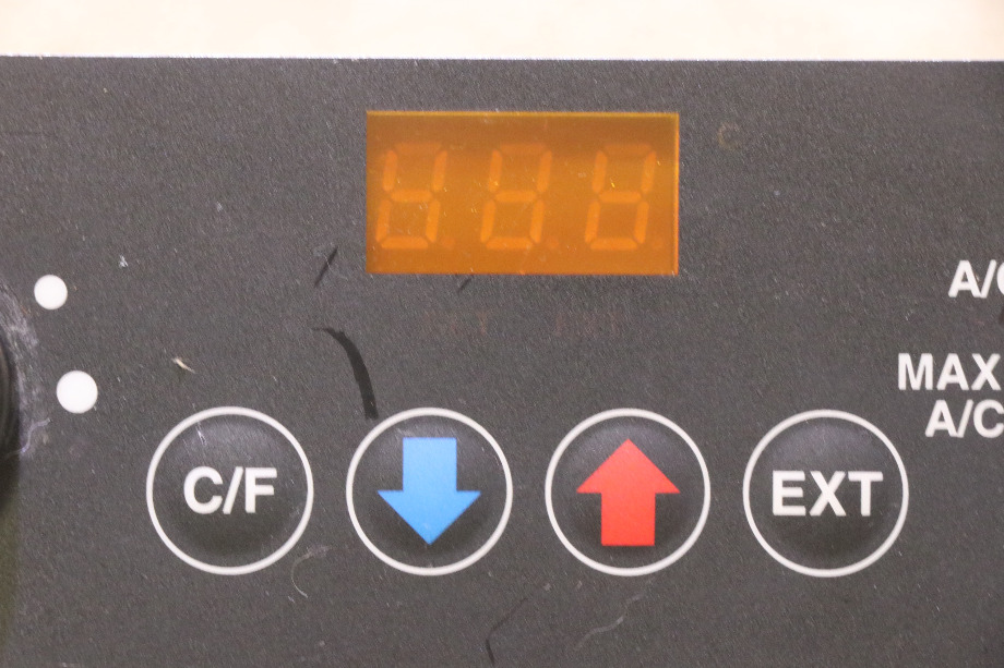 USED MOTORHOME 058-00312 TELMACO DASH AC SWITCH CONTROL PANEL FOR SALE RV Components 