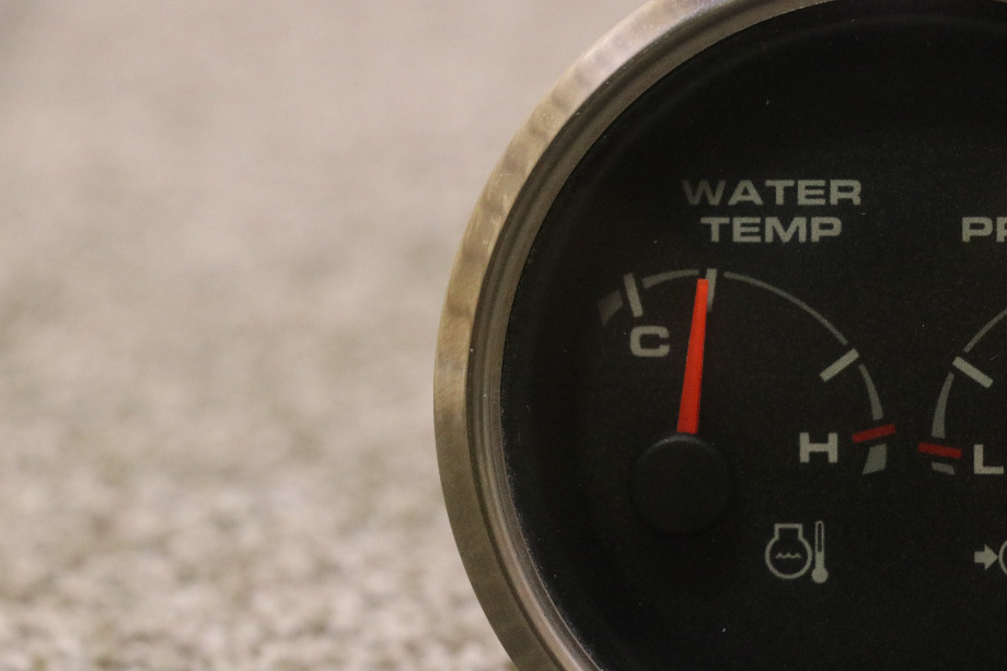 USED RV/MOTORHOME 946758 WATER TEMP / OIL PRESS DASH GAUGE FOR SALE RV Components 