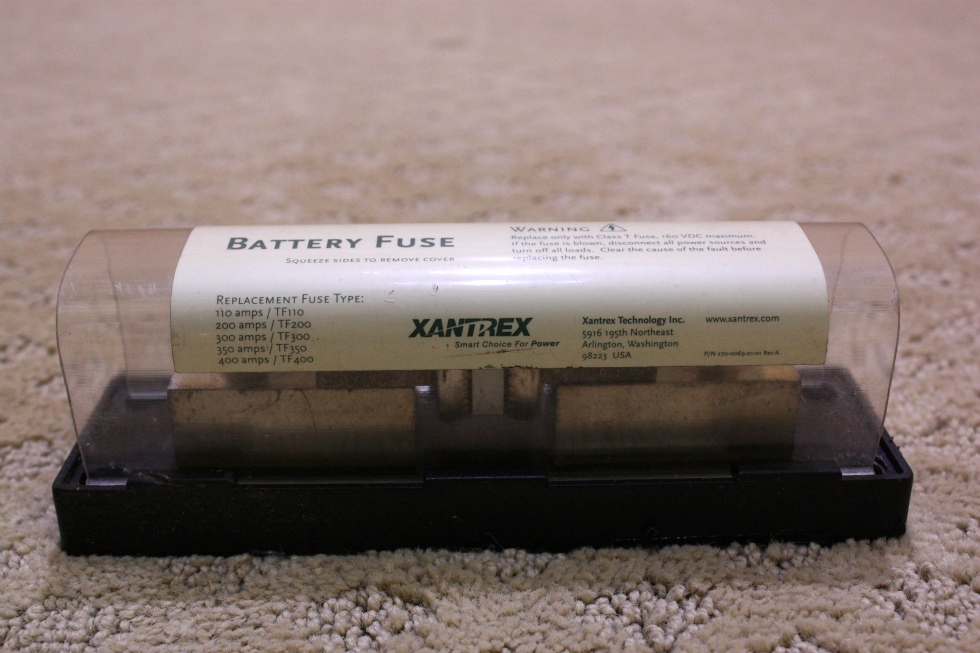 USED XANTREX BATTERY FUSE 270-0069-01-01 REV A FOR SALE RV Components 