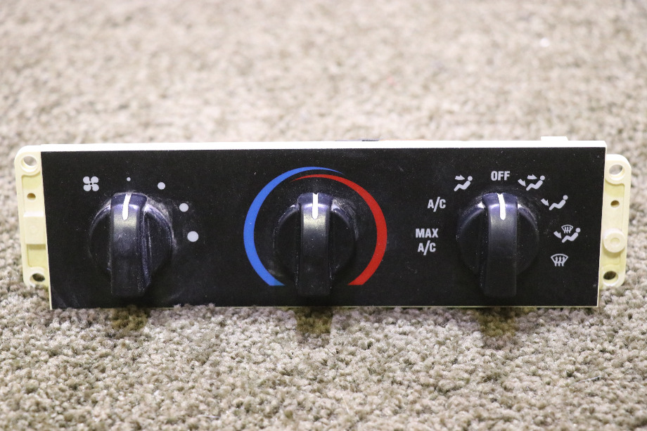 USED MOTORHOME XL5H-19C733-BA FORD DASH AC SWITCH CONTROL PANEL FOR SALE RV Components 