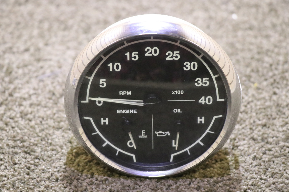 USED RV/MOTORHOME 3 IN 1 TACH / ENGINE / OIL 6913-00280-19 DASH GAUGE FOR SALE RV Components 