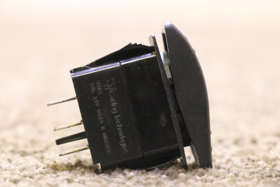 USED RV/MOTORHOME UP / DOWN VISOR VXD1 DASH SWITCH FOR SALE RV Components 