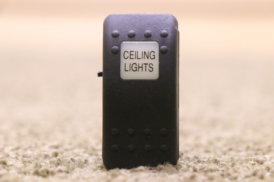 USED RV/MOTORHOME CEILING LIGHTS ROCKER SWITCH V4D1 FOR SALE RV Components 
