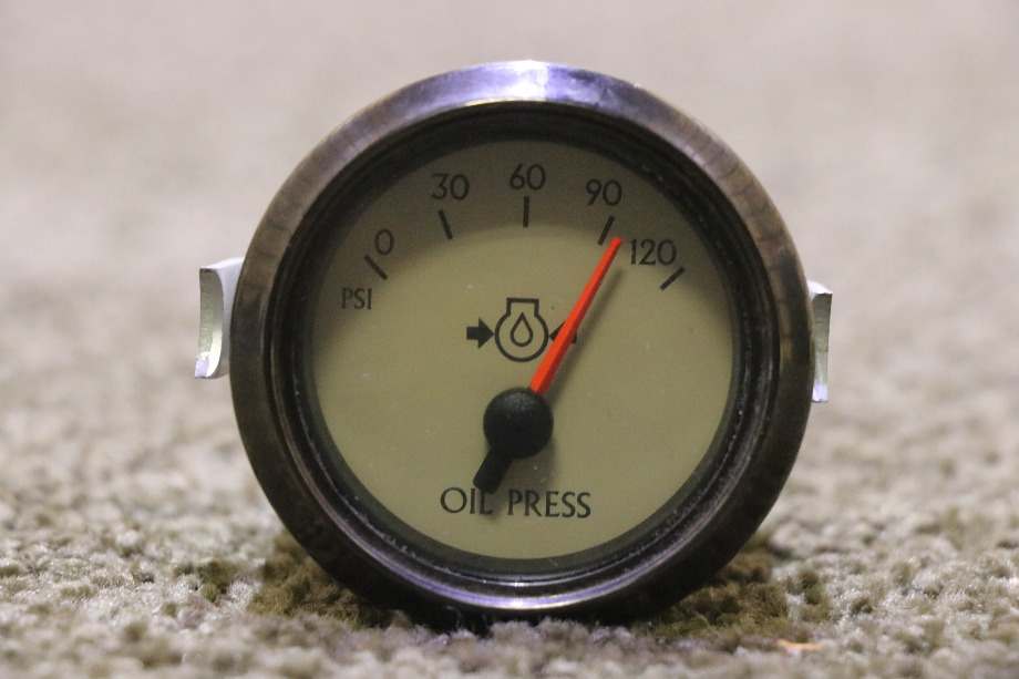 USED OIL PRESS 945880 DASH GAUGE RV/MOTORHOME PARTS FOR SALE RV Components 