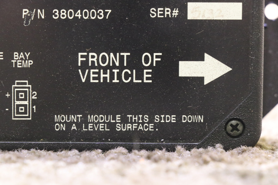 USED ALADDIN TEMPERATURE / COMPASS MODULE 38040037 MOTORHOME PARTS FOR SALE RV Components 