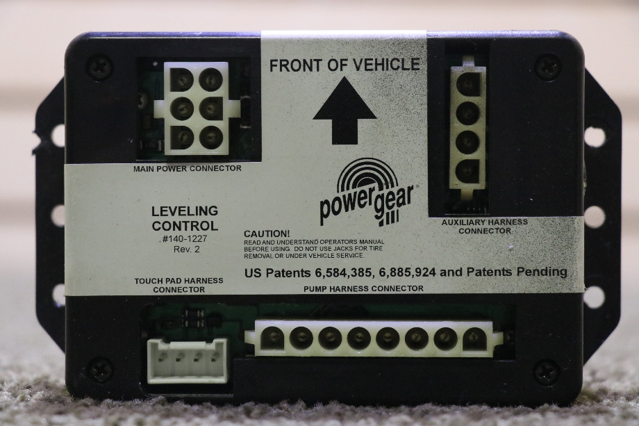 USED MOTORHOME 140-1227 POWER GEAR LEVELING CONTROL MODULE FOR SALE RV Components 