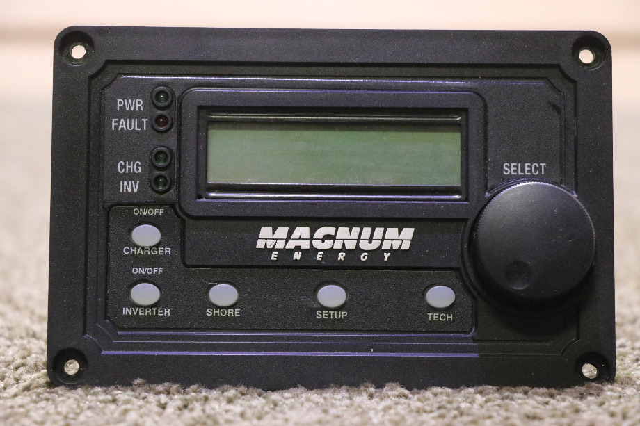USED MOTORHOME MAGNUM ENERGY INVERTER REMOTE PANEL FOR SALE RV Components 