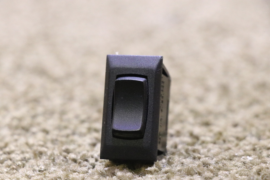 USED RV/MOTORHOME SMALL BLACK ROCKER SWITCH FOR SALE RV Components 