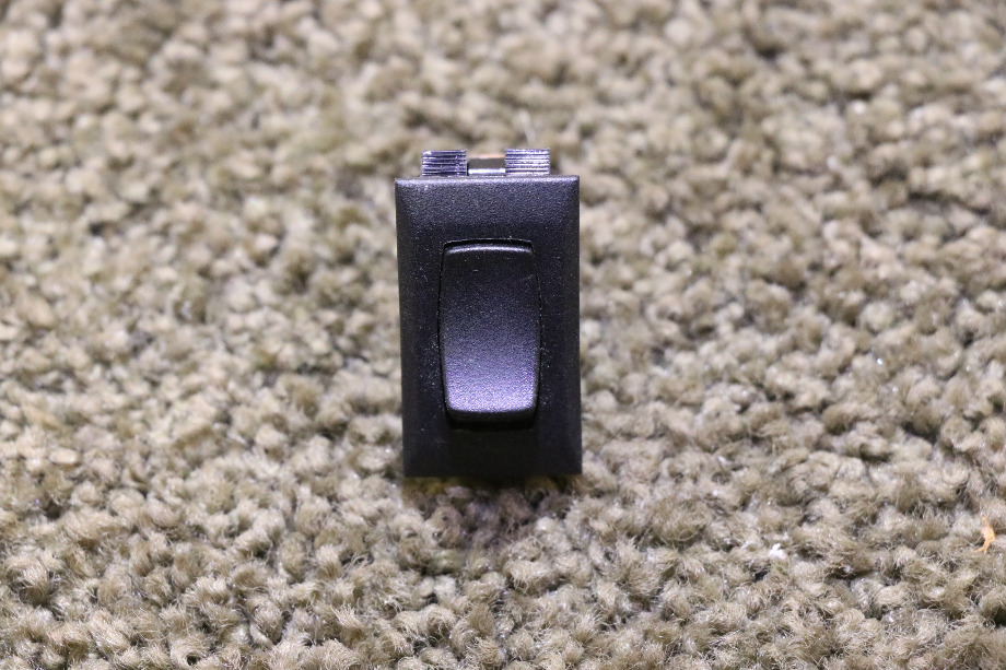 USED SMALL BLACK ROCKER SWITCH RV/MOTORHOME PARTS FOR SALE RV Components 