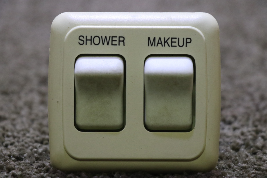 USED SHOWER / MAKEUP SWITCH PANEL MOTORHOME PARTS FOR SALE RV Components 