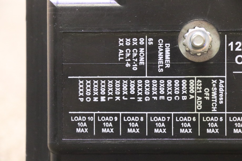 USED MOTORHOME INTELLITEC 00-00844-120 12V MULTIPLEX FET OUTPUT MODULE FOR SALE RV Components 