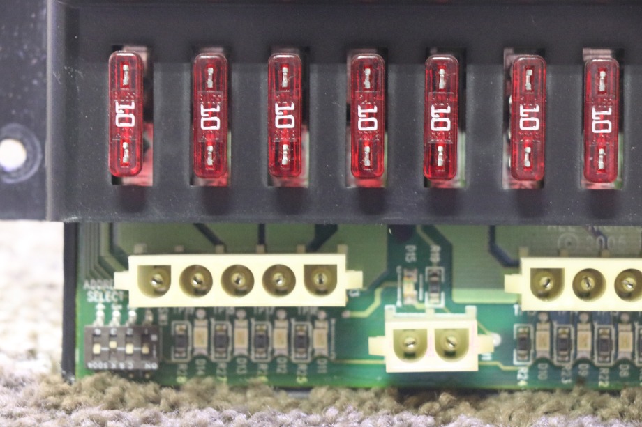 USED RV/MOTORHOME INTELLITEC 10 CHANNEL RELAY OUTPUT MODULE 00-00838-000 FOR SALE RV Components 