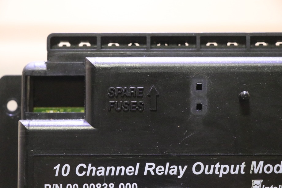 USED RV/MOTORHOME INTELLITEC 10 CHANNEL RELAY OUTPUT MODULE 00-00838-000 FOR SALE RV Components 