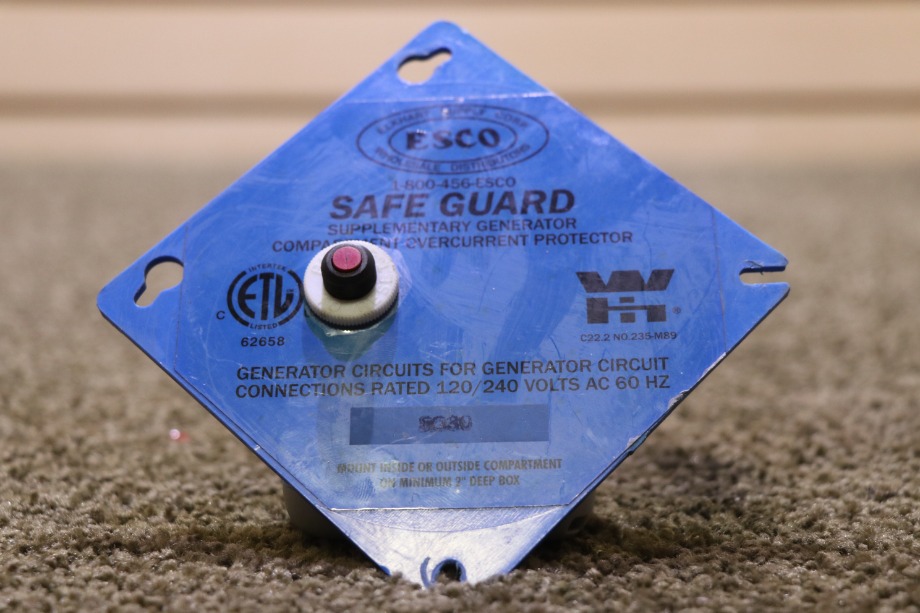 USED SAFE GUARD SG-30 OVERCURRENT PROTECTOR MOTORHOME PARTS FOR SALE RV Components 