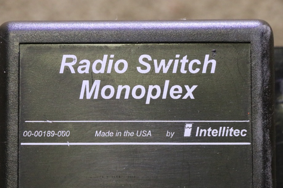 USED INTELLITEC 00-00189-000 RADIO SWITCH MONOPLEX MOTORHOME PARTS FOR SALE RV Components 