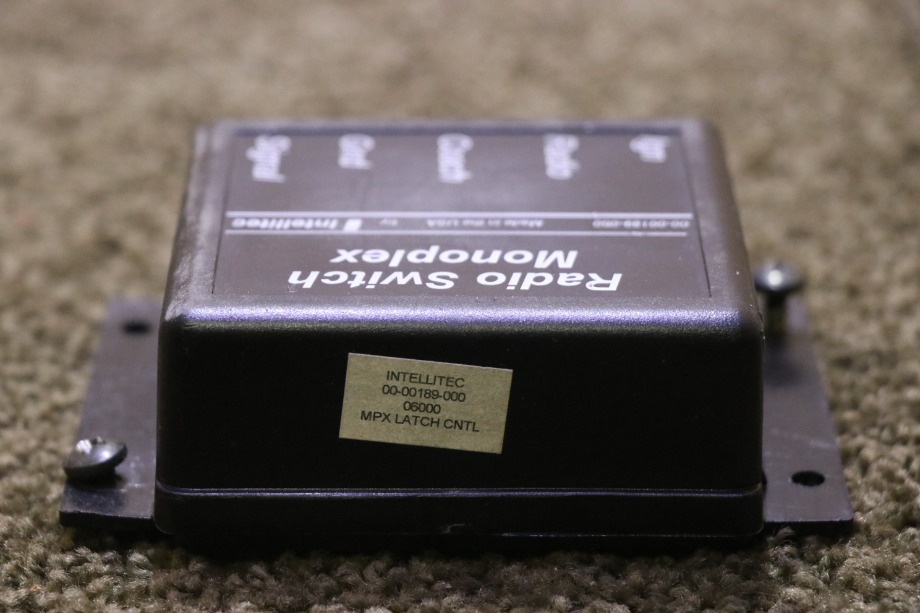 USED INTELLITEC 00-00189-000 RADIO SWITCH MONOPLEX MOTORHOME PARTS FOR SALE RV Components 